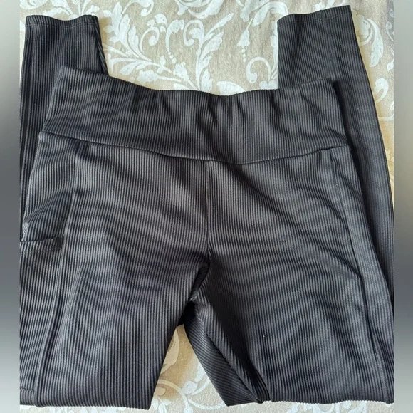 H&M - Ribbed leggings - L - Picture 3 of 8